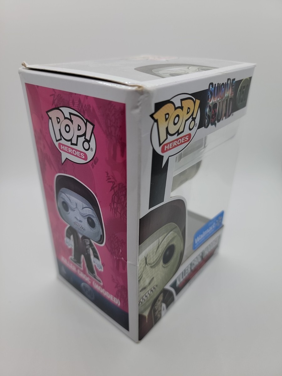 Funko Pop KILLER CROC HOODED Walmart Exclusive Suicide Squad