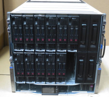 HP BladeSystem C7000 G3 11x  BL460c Gen8 Blade Servers 22 x  CPUs 4480GB RAM
