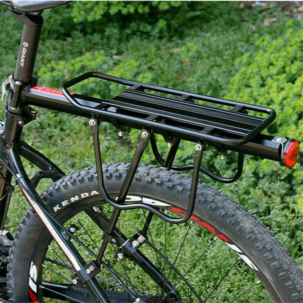Heavy Duty Back Rear Rack Alloy Bike MTB Bicycle Seat Holder Cargo