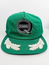 Vintage USA MADE Fisher Q Electric Texas Scrambled Eggs Trucker Hat Snapback Cap