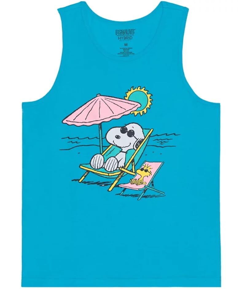 Гибридная мужская футболка без рукавов обычного покроя маленькая синяя однотонная рубашка 3690₽