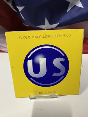 Global Tekno Junkies by Ultra-Sonic CD Extremely Rare Bonus CD Not For Resale
