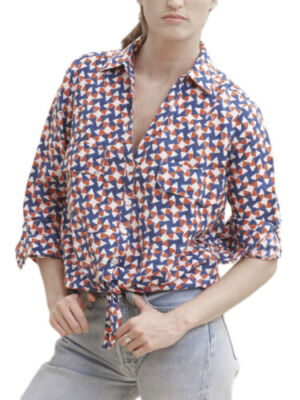 ROBERTA ROLLER RABBIT Damen Orange Dimi Guy Hemd 195 $ Neu