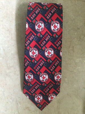Details about / Boston Red Sox Ties FREE SHIPPING Mens Red Sox Necktie Licensed Neck Tie NWT