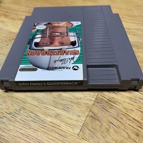 John Elway's Quarterback Nintendo Entertainment System 1989 NES Tested Works