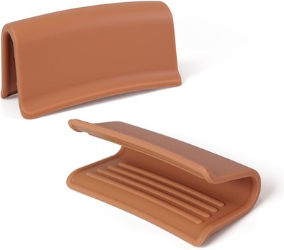 Silicone Pot Holders Heat Resistant Pot Handle Covers for Kitchen Accessories...