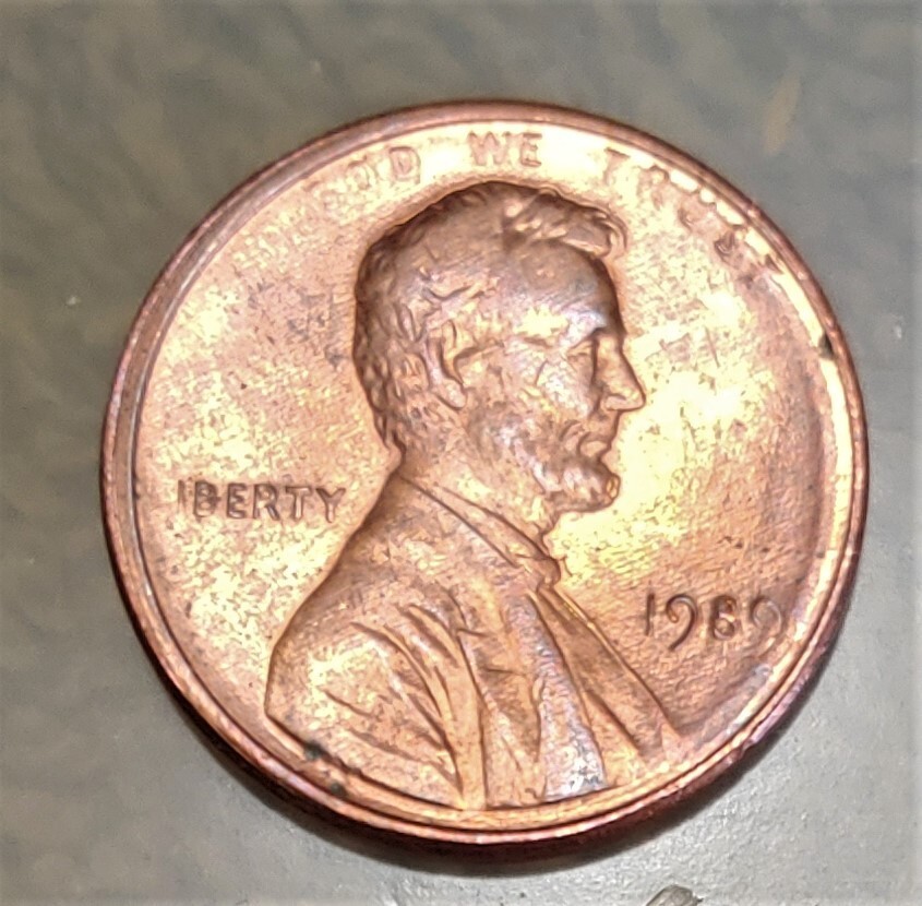 1989 Lincoln Memorial Penny , a RARE Obverse ERROR COIN! | eBay