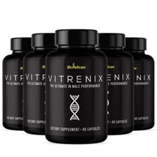 Vitrenix- Bodybuilding & Weight Support- 5 Bottles- 300 Capsules