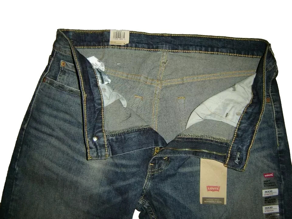 NWT Levi's 559 jeans 36 x 30 Relaxed Straight Fit Retail $80  Style # 00559-0550