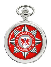 Devon and Somerset Fire and Rescue Service Pocket Watch