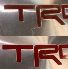 Premium Vinyl Letter Decals for Rock Warrior TRD BEADLOCK Wheel Center Caps