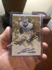 2012 Fleer Retro Football Quinton Coples UNC Skybox Autographics Rookie Card