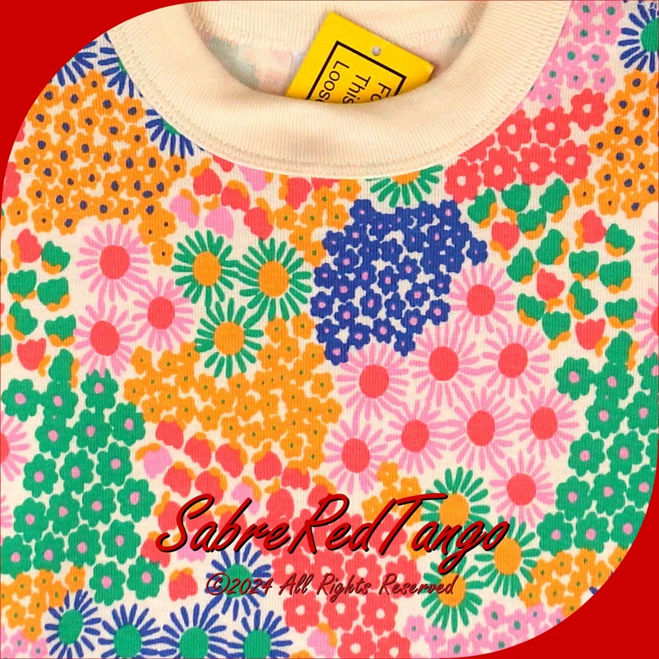 NUEVO CON ETIQUETAS PIJAMA JOHNS CORTO ORGÁNICO HANNA DIFFERENTSON ESTAMPADO MARGARITA 140 10 Foto 2 de 4