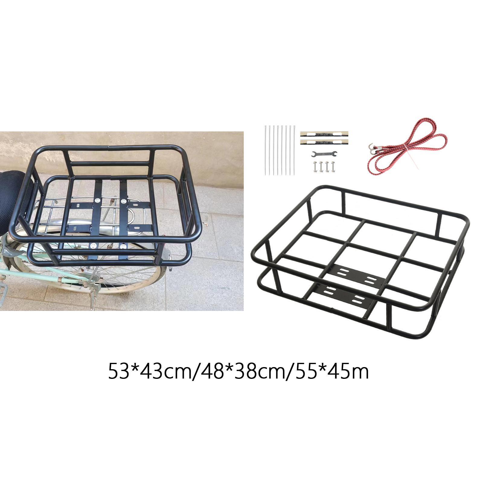 Rear Bike Basket Front Rear Bike Basket Bike Carrier for Mountain Road