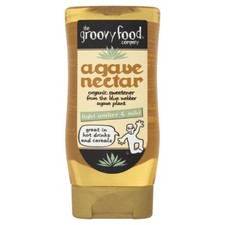 The Groovy Food Company Light & Mild Organic Agave Nectar 250ml | 1 x 250ml