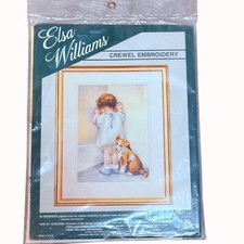 Elsa Williams Crewel Embroidery Kit VTG Nursery Home Decor Needlework Art Craft