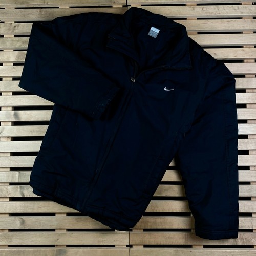 Mens Bomber Jacket Nike Vintage Size L 