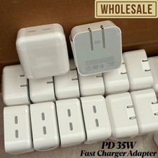 35W Dual USB-C Port Power Adapter Fast Charger Block For iPhone iPad Samsung Lot