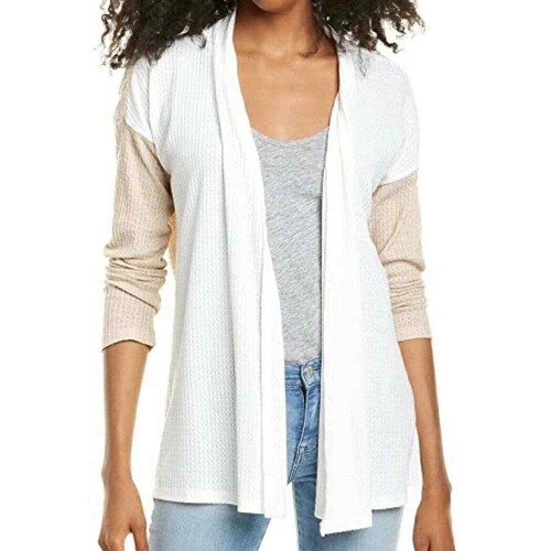 Bobeau Womens size Large cardigan tan 