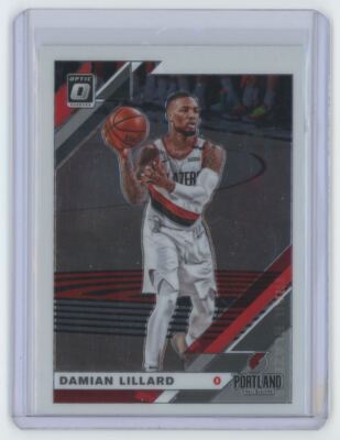 2019-20 Donruss Optic Damian Lillard . Portland Trail Blazers #7