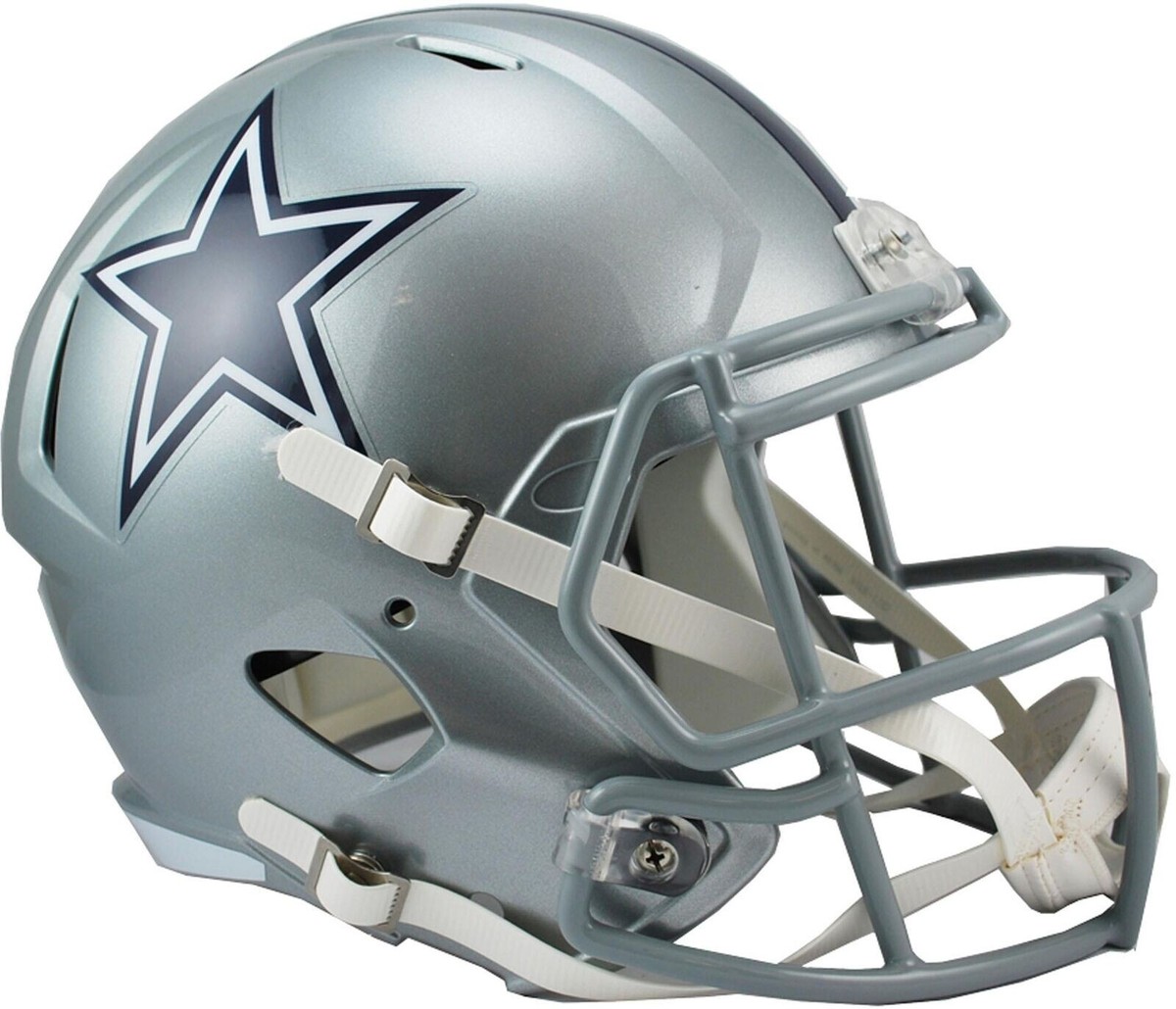 Riddell NFL Football Speed ​​Helmet - Silver for sale online