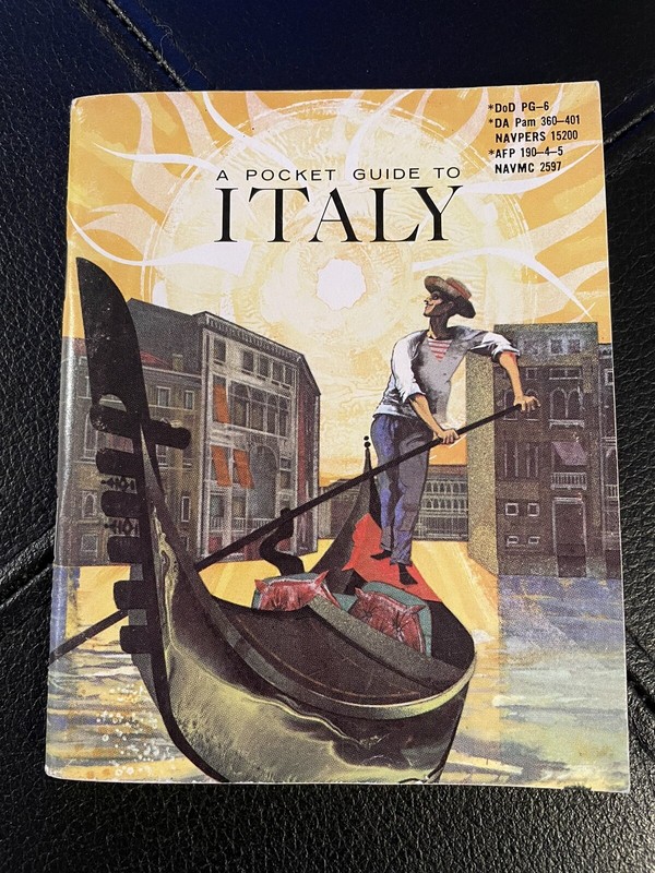 A Pocket Guide to Italy vintage booklet 1964 History Military Uniforms Book