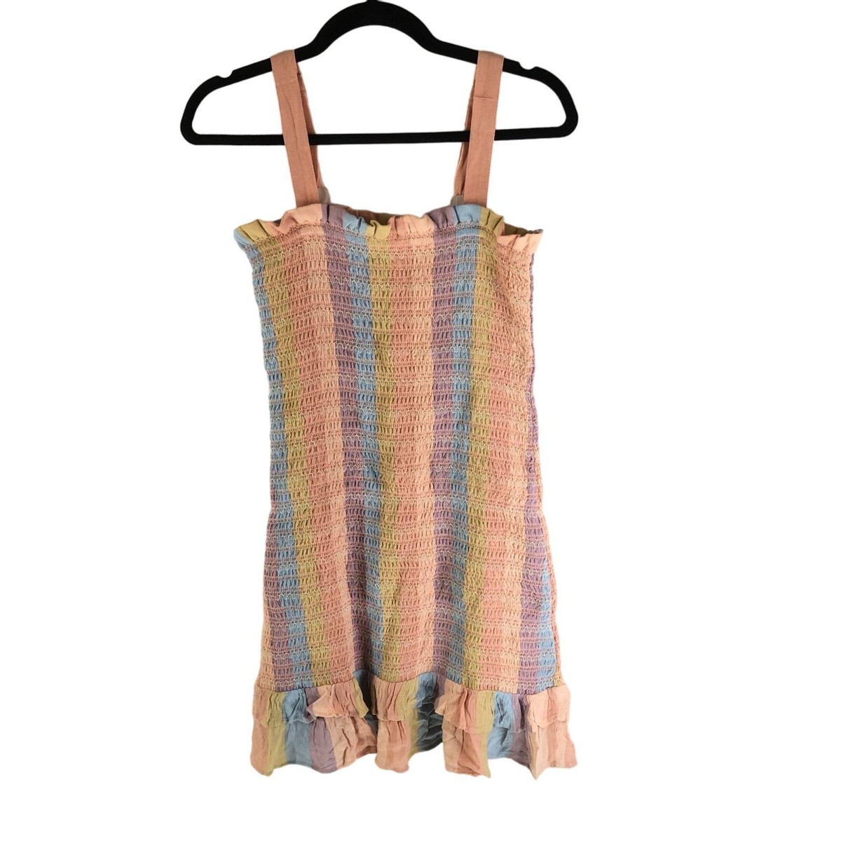 ae smocked bodycon mini dress American Eagle Outfitters Womens Multicolor Size S Our active mini dress