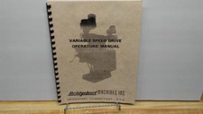 Bridgeport Variable Speed Drive Operator’s Manual