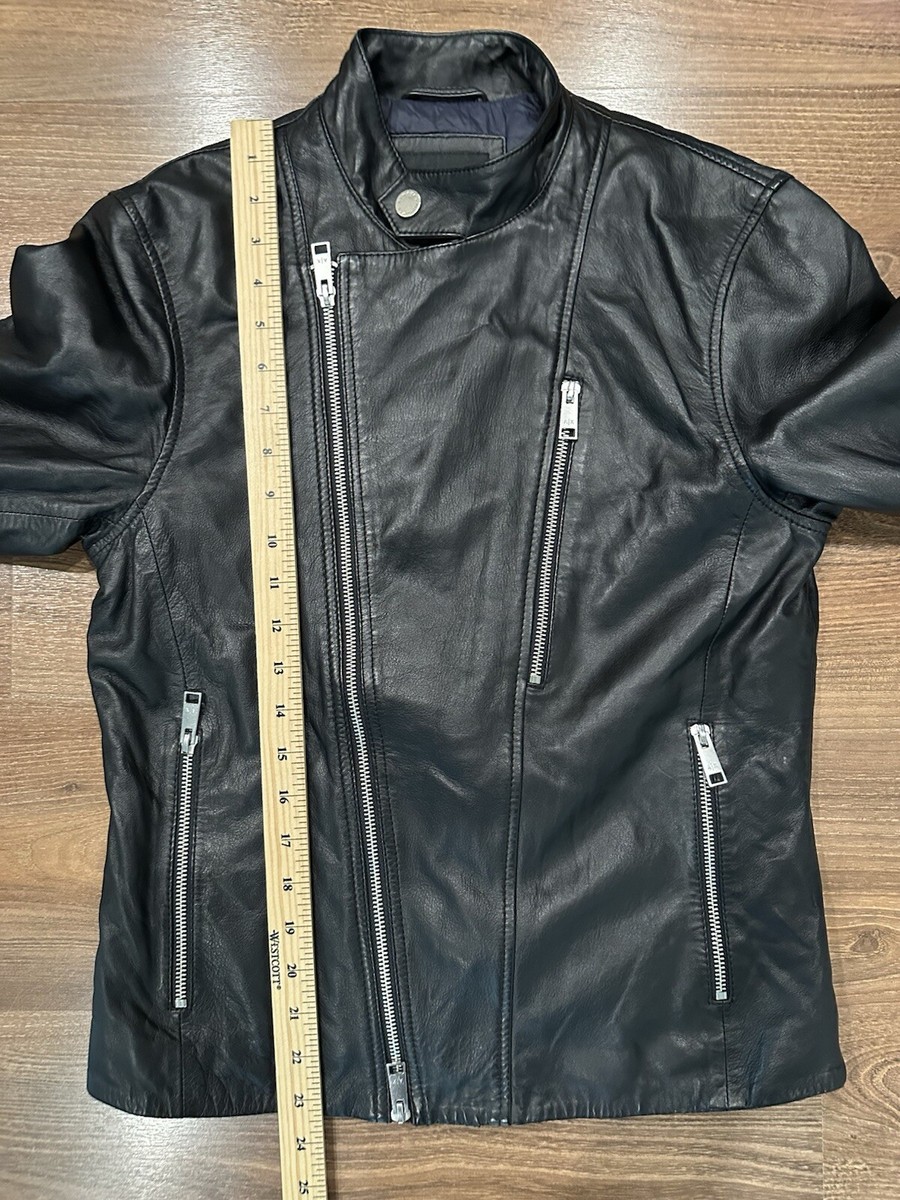 Armani Exchange 100% Sheep Leather Rn 103723 Women's Size XS EUC