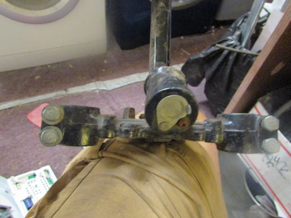 Honda XL 125 XL125 #4156 superior/inferior/triples árboles/abrazaderas/OEM Foto 2 de 4