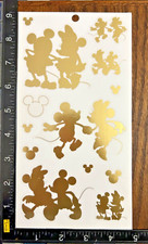 MICKEY MOUSE THE HAPPY PLANNER, 1 SHEET BEAUTIFUL CLEAR VINYL STICKERS DISNEY22