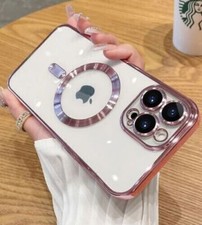 Luxury Shockproof Magnetic Case for iPhone 17 16 15 14 13 12 Pro Max Plus Cover