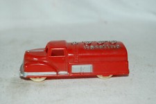 VINTAGE RENWAL RED GASOLINE TRUCK TOY A renewal product made in USA