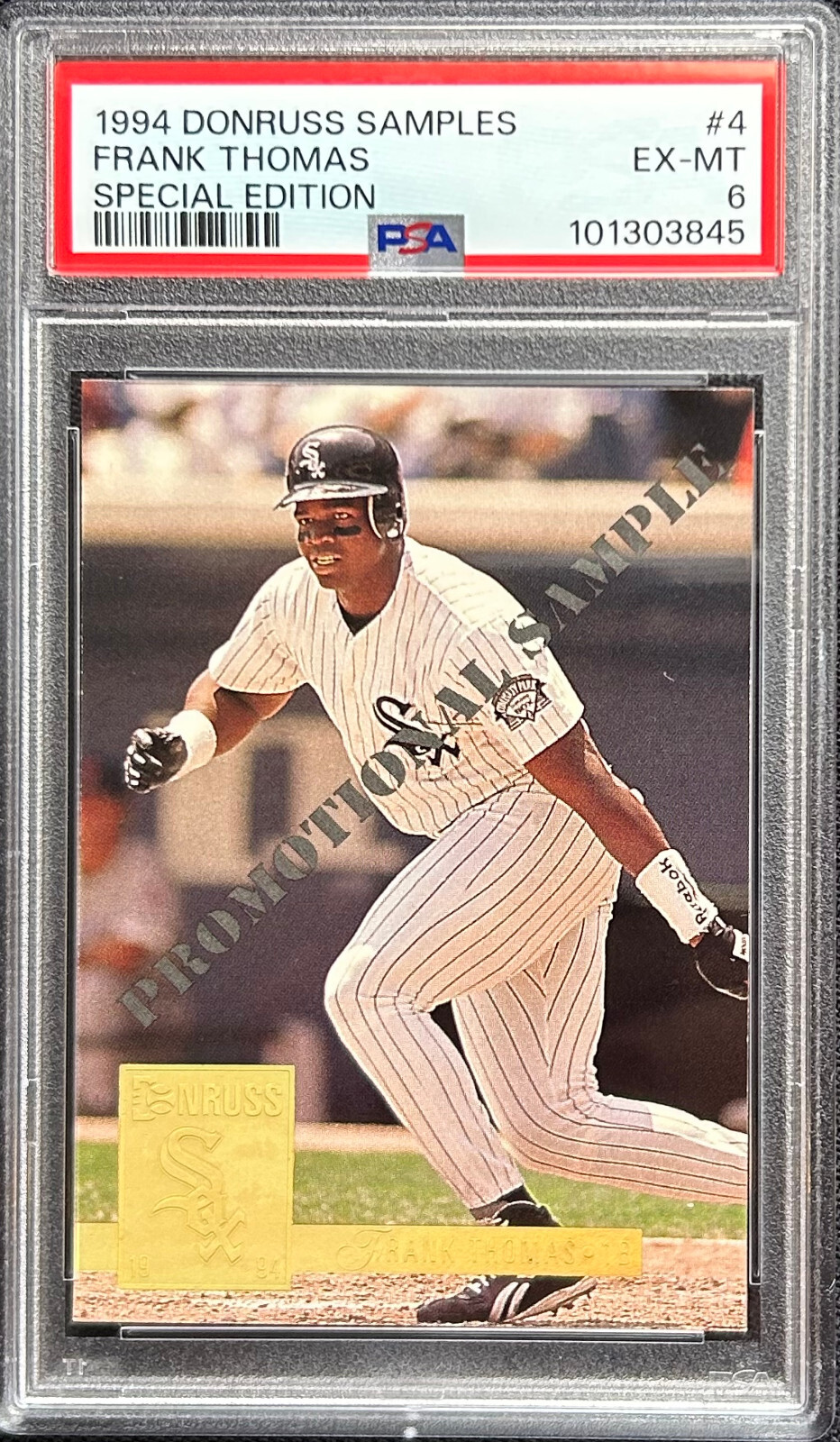 1994 Donruss Samples Frank Thomas Special Edition #4 PSA 6 ~ 1/1 - only 2 higher