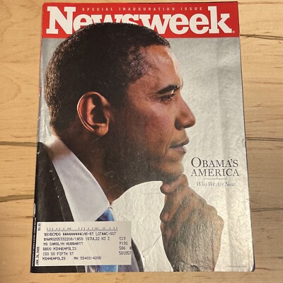 News Week Magazine: Barack Obama's America, Who We Are Now January 2009.