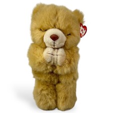 1995 Ty Beanie Babies HOPE The TAN PRAYING Bear 10" Plush Style 5601 Stuffed VTG