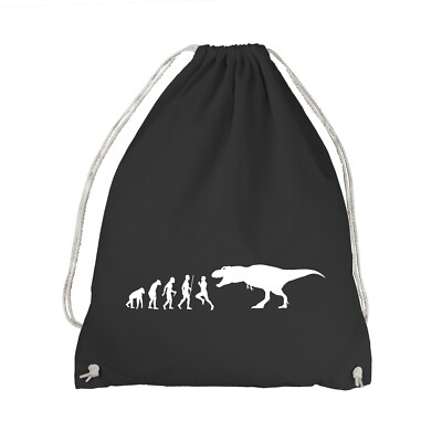 Evolution T Rex Turnbeutel - Dinosaurier Tyrannosaurus Dino Steinzeit