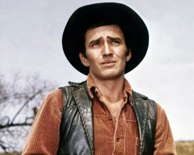 #ad #ad James Drury in trademark red shirt amp; black waistcoat as TV#x27;s The Virginian 8x10 $9.99