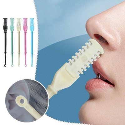 Men Women Nasal Nose Hair Rotary Trimmer Ear Eyebrow Cutter Grooming DIY R1C9