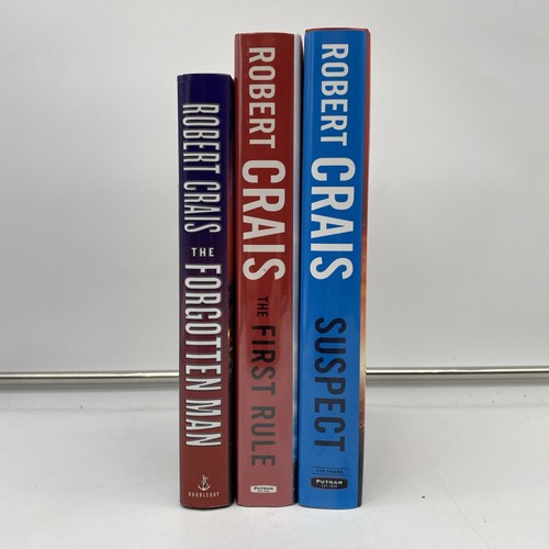 Robert Crais Lot of 3 Novels - 2 Signed - 3 First Edition - See Description