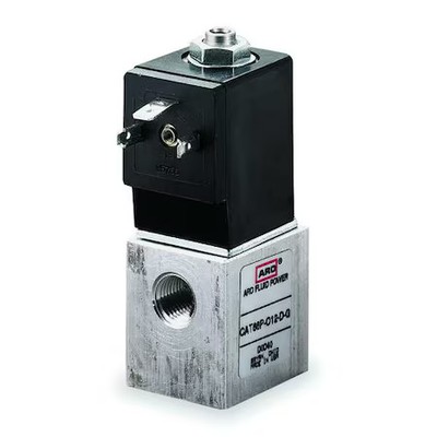 Aro Cat66p-024-D Solenoid Air Control Valve, 1/4 In, 24Vdc