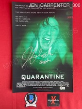 Jennifer Carpenter autographed signed Quarantine 11x17 photo Angela Beckett COA