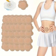 100X Castor Oil Pack Wrap Patches Self Adhesive Leakproof Belly Button Cover Pad