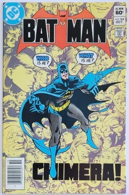 Batman #364 Newsstand (1983) Vintage Chimera, Jason Todd Returns to the Circus