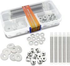 Airless Paint Sprayer Gaskets Seal Tip Nylon Flat Spacers White