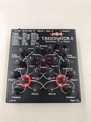 Jomox T-resonator MKII Analog Stereo Filter Delay With Adaptor for