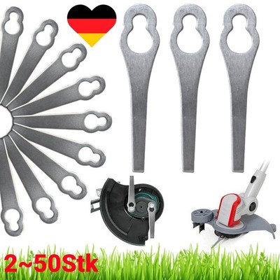 2~50 Stück Ersatz Metall Messer Klingen für Einhell Rasentrimmer FRT18a/a1 46155