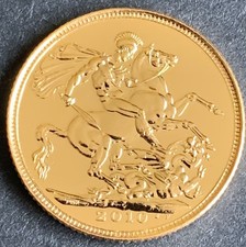 2010 Gold Sovereign