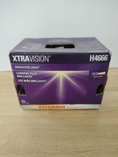 SYLVANIA H4666 XtraVision Sealed Beam Halogen Headlight Replacement 1 Pack