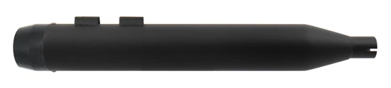 黑色 4 英寸比赛一脚蹬排气消声器 适用于 95-24 Touring FLHT 97163 — 第 2/2 张图片